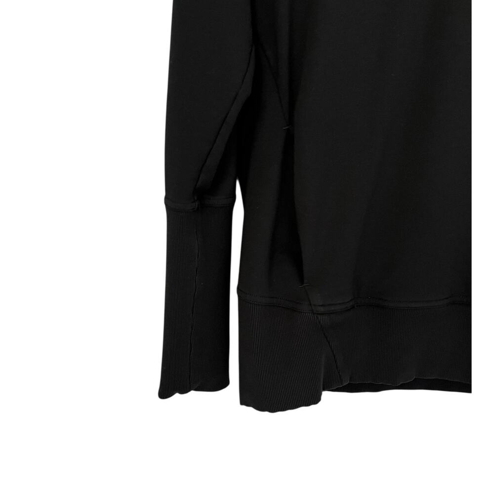 Lululemon High Lines Pullover Sweatshirt Cowl Neck Pockets Active Gym Black 6 - Picture 6 of 10